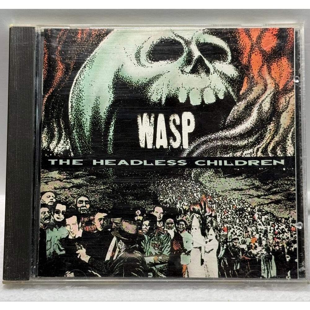 W.A.S.P. The Headless Children CD 1989 Capitol Records Heavy Metal WASP Album